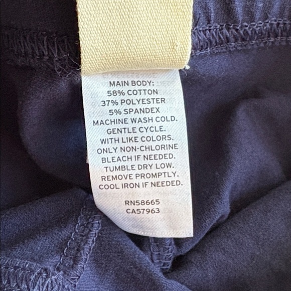 Tucker + Tate Girls Navy Leggings size 6 - Picture 3 of 5